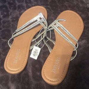 David’s Bridal Size 10 Sandals